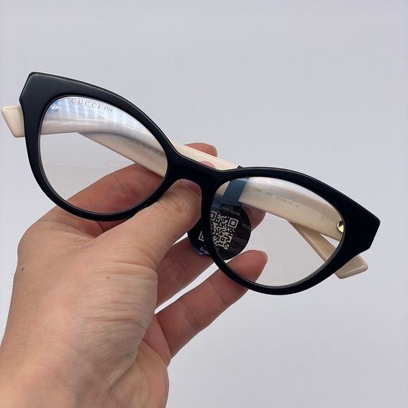 BRAND NEW GUCCI GG0959S 001 Black/White/Transparent Photocromatic Sunglasses main image 11